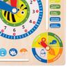 Small Foot Wooden Toys Educational Board Date, Time & Season Wooden Educational Toy Playset Designed for Children 3+, Multi (4768) view 4