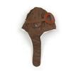 Adorable Pilot Aviator Warm Hat Brown Beanie Plush Cap Fleece Warm Hat Cap with Earmuffs Baby Toddler Protect view 2