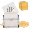 TableTopics Happiness Question Card Game - 135 Conversation Starter Cards with Tips, Ideas, & Quotes to Spark Meaningful Discussions with Adults at Dinner Parties, Girls Nights, and More view 3