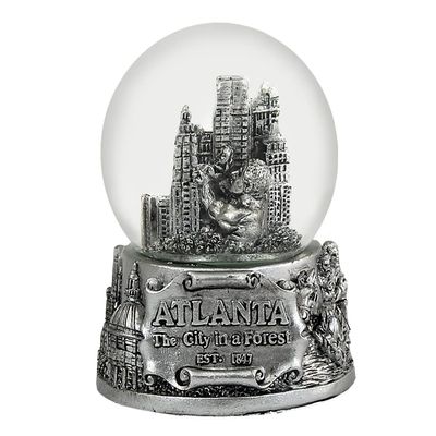 Americaware PSGATL65 65 mm Atlanta Snow Globe