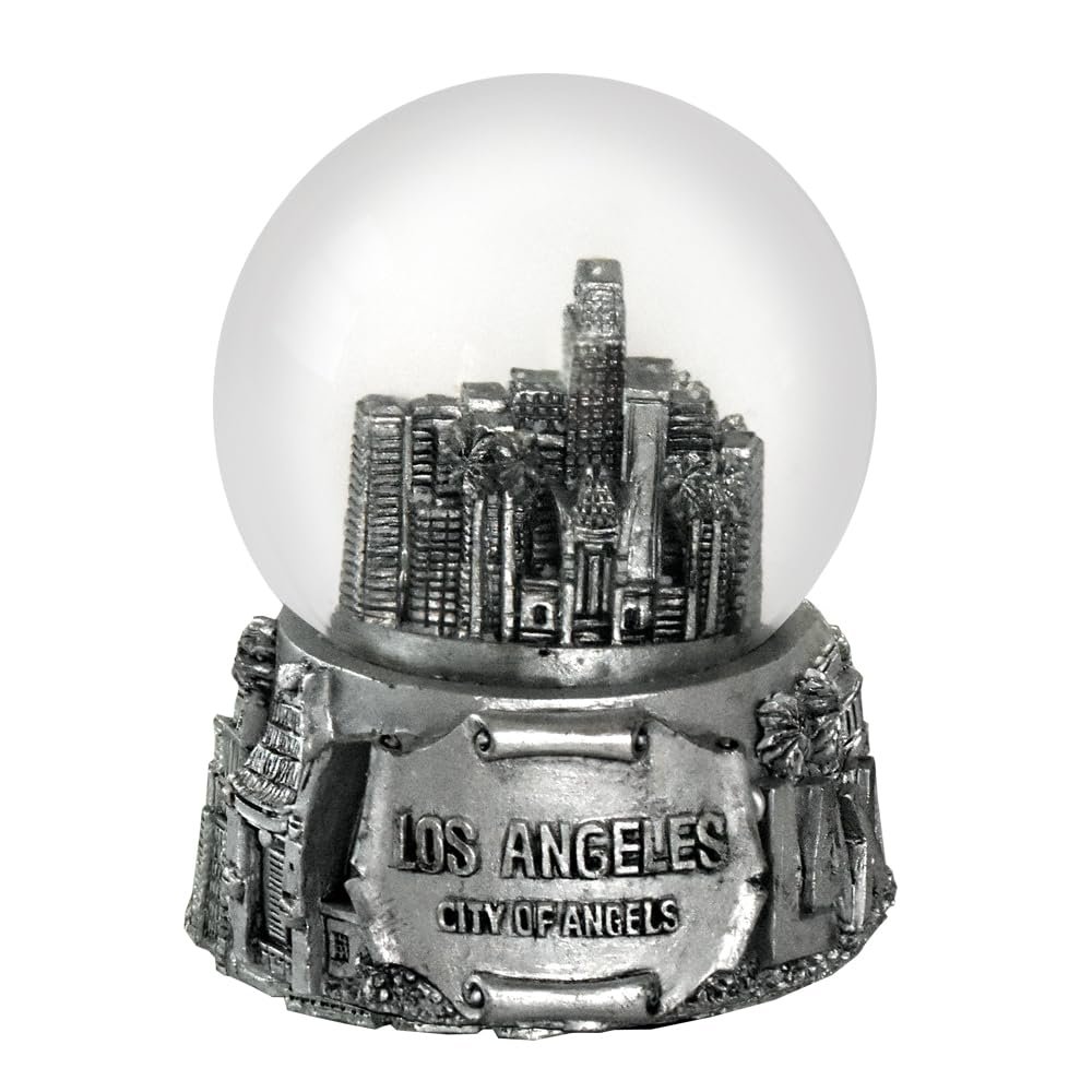 Americaware PSGLAC65 65 mm Los Angeles Snow Globe