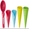 Spielstabil Ice Cream Duo in net - 4 Plastic Cones & Scooper for Use in The Sand or with Real Food (Made in Germany) view 1