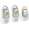 VTech DM221-2 Audio Baby Monitor with Two Parent Units - DECT 6.0, Up to 1,000 ft Range, Talk-Back Intercom, Vibrating Alert, Night Light, White view 2