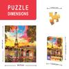 Springbok Puzzles - Paris Sunset - 1000 Piece Jigsaw Puzzle - Large 30 Inches by 24 Inches Puzzle - Made in USA - Unique Cut Interlocking Pieces view 3