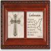 Cottage Garden Confirmation Given Us His Spirit Woodgrain Rope Trim Jewelry Music Box Plays Friend in Jesus view 1