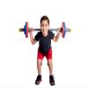 WOD Toys Barbell Mini - Adjustable Kids Barbell Toy Weight Set for Kid Fitness, Weightlifting and Power lifting - Safe, Durable Kid's Gym Workout and Exercise Equipment for Toddlers and Children view 4