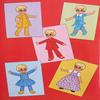 Whitman MRS. BEASLEY PAPER DOLL FASHIONS Book UNCUT (1972 FAMILY AFFAIR Co) view 2