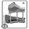 Fisher-Price Thomas & Friends Trackmaster Sky-High Bridge Jump ~ DFM54 ~ Replacement Label Sheet view 3