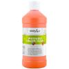 Handy Art Washable Finger Paint, Fluorescent Neon Orange, 16 oz Bottle view 1