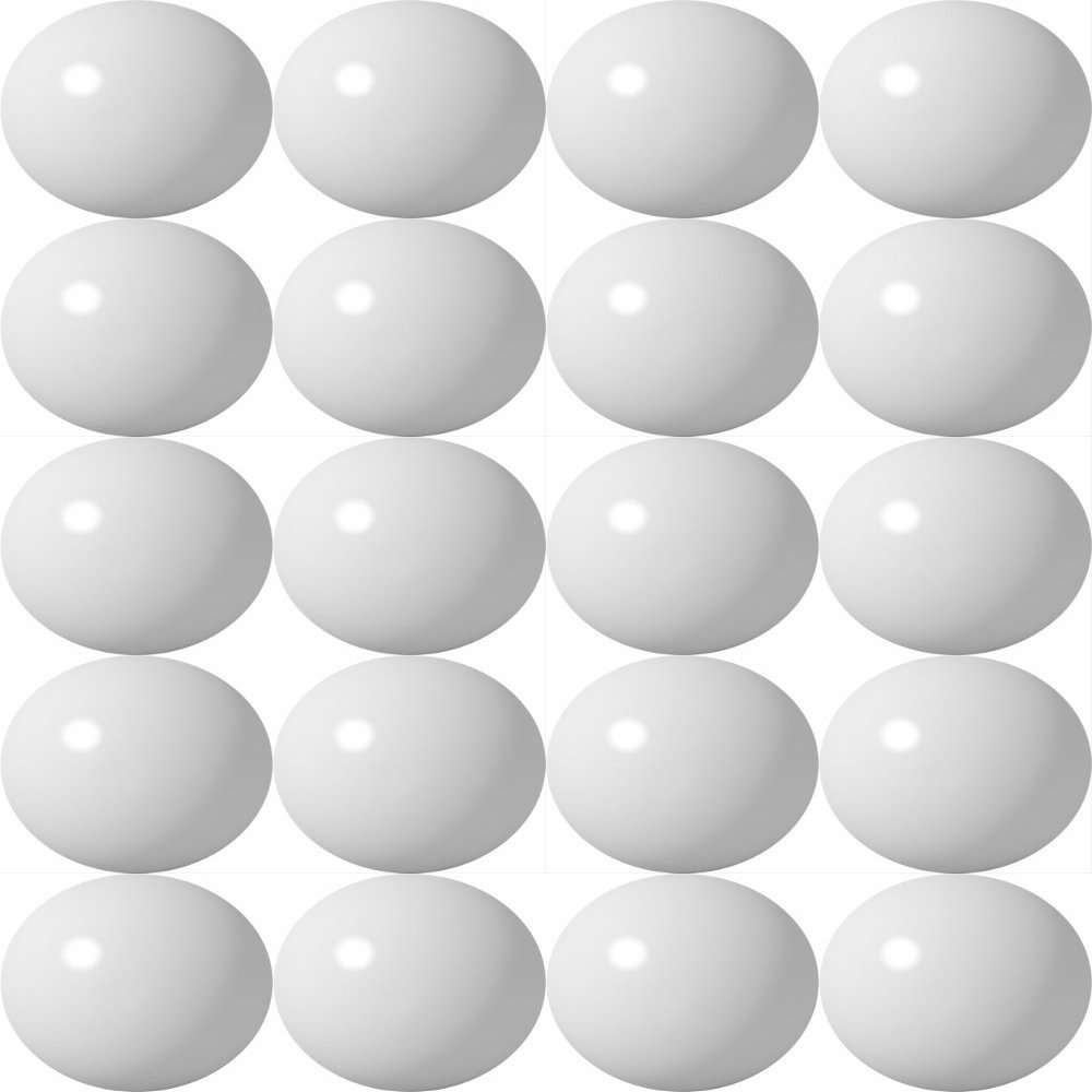 (20) Replacement Marble Balls Compatible with Hungry Hungry Hippos Game - BC Precision