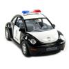 12 pcs in Box: 5" Volkswagen Beetle Police Car 1:32 Scale (Black/White) view 2