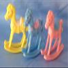 Party Favors Plus 12 Plastic Rocking Horses Baby Shower or Birthday Favor - Pink view 3