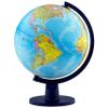 Waypoint Geographic Scout Illuminated Decorative Classroom Globe with Stand, Interactive World Globe with Political Mapping, Blue view 1