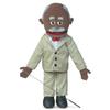 25" Pops, Black Grandfather, Full Body, Ventriloquist Style Puppet view 1