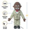 25" Pops, Black Grandfather, Full Body, Ventriloquist Style Puppet view 3