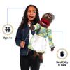 25" Granny, Black Grandmother, Full Body, Ventriloquist Style Puppet view 2