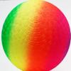 Security Engineering Neon Rainbow Playground Ball, 9 Inch view 1