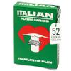 Italian Lingo Playing Cards | Travel Flashcards | Learn Italian Vocabulary in A Fun & Easy Way | 52 Essential Translations view 2