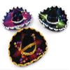 5" Mexican Decorative Mini Charro Sombrero Felt Hat 3 Pack Fiesta Assortment Mariachi view 2