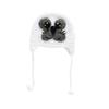 BIBITIME Knitted Sea Lion Beanie Animal Hat Cap Full Moon Photography Prop (White, X-Small) view 1