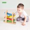 Play22 Wooden Car Ramps - 4 Level Race Track With 4 Toy Cars - My First Baby Toys - Toddler Car Set is A Great Gift for Boys and Girls view 2