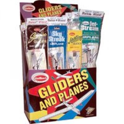 Asst Hand And Rubberband Plane PAUL K. GUILLOW, INC. Models 77