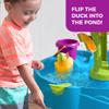 Step2 Summer Showers Splash Tower Water Table for Kids, Outdoor Kids Water Sensory Table, Ages 1.5+ Years Old, 8 Piece Water Toy Accessories, Blue & Green view 4
