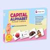 Hungry Brain Capital Alphabet Educational Flash Cards for Toddlers  26 Double-Sided Real Picture Learning Cards | Early Learning & Preschool Cards view 1