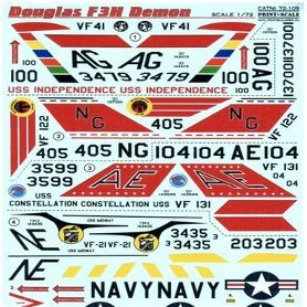 Mcdonnell F-3 Demon Print Scale 72-105