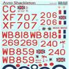 Decal 1/72 for Avro Shackleton Print Scale 72-130 view 1