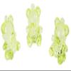 72 Mini Crystal Like Transparent Baby Shower Bears - Yellow view 1