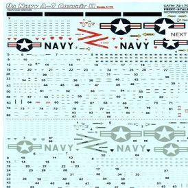 Decal for A-7 Corsair II, Part-2 Print Scale 72-161