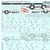 Decal for A-7 Corsair II, Part-2 Print Scale 72-161 view 1