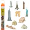 Safari Ltd. Around The World TOOB - 10 Figurines: Leaning Tower of Pisa, Eiffel Tower, Taj Mahal, Statue of Liberty, Giza Pyramids, & More - Educational Toy Figures For Boys, Girls & Kids Ages 3+ view 1