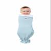 The Ollie Swaddle  Adjustable Baby Swaddle for Newborns | Pediatrician-Approved for Safe Sleep | Easy Closure | Arms-Out | Lightweight, Machine-Washable | Easy Diaper Access view 3