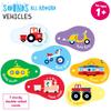 Banana Panda - Sounds All Around Vehicles Flash Cards - Educational Toy and Learning Activity for Kids Ages 1 Year and Up view 2