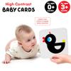Banana Panda High-Contrast Baby Cards - 24 Illustrations on 12 Large 2-Sided Cards, Designed for Babies 0 Months and 3 Months + view 4