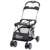 Baby Trend Snap N Go EX Polyester Lightweight Foldable Universal Single Infant Car Seat Carrier with 2 Cup Holder and Covered Compartment, Black view 1