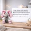 Dimple Kaia Peek A Boo Elephant Toy, Interactive Singing Stuffed Animal Plush with Moving Ears, Musical Stuffed Animal for Babies and Toddlers, Adorable Elephant Baby Toy view 4