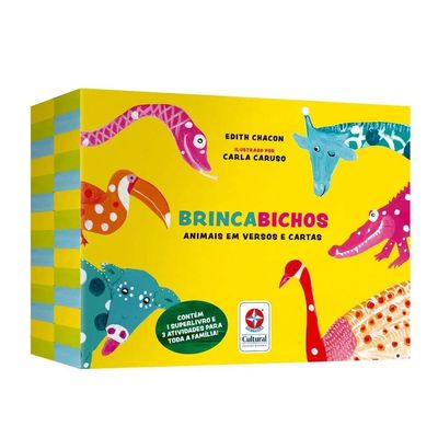 Estrela Cultural Editora Play: Animals in Verses & Cards