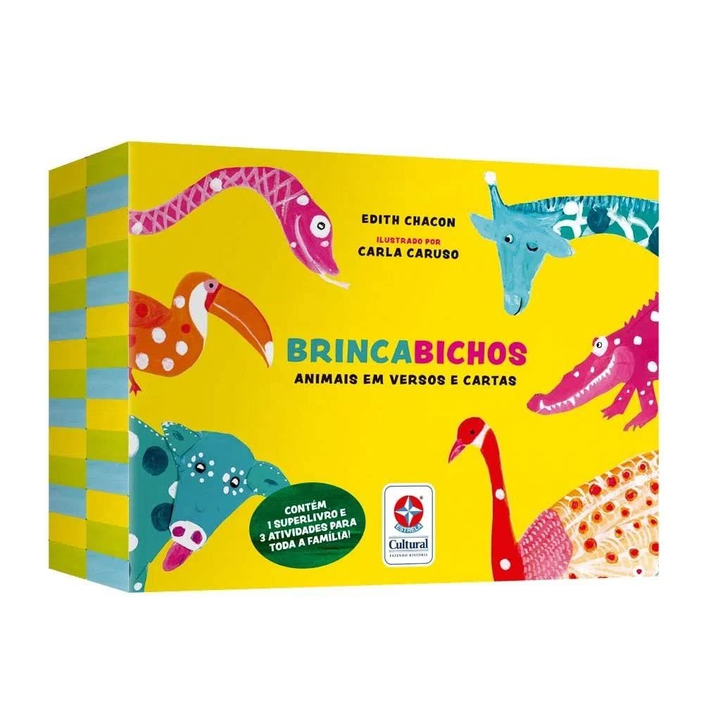 Estrela Cultural Editora Play: Animals in Verses & Cards