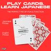 Lingo Japanese Playing Cards | Travel Flashcards | Learn Japanese Vocabulary in A Fun & Easy Way | 52 Essential Translations view 2