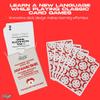 Lingo Japanese Playing Cards | Travel Flashcards | Learn Japanese Vocabulary in A Fun & Easy Way | 52 Essential Translations view 4