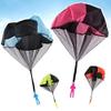 HENGBANG 4PCS Set Tangle Parachute Figures Hand Throw Soliders Square Outdoor Children's Flying Toys | No Strin view 3