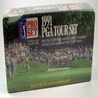1991 PGA Tour Set -285 PGA Tour Photo and Stat Cards