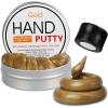 Arfun Magnetic Slime Putty, Soft Magic Slime Hand Therapy Putty Fidget Game Stress Relief Thinking Educational Toy with Upgraded Magnet Christmas Birthday Gift for Kids Adults (Gold) view 1