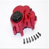 GPM For Gmade Crawler R1 Rock Buggy Upgrade Parts Aluminum Transmission Housing - 1 Set Red view 1