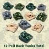 Kid Fun Pull Back Tanks, Army Toys for Imaginative Play, Use Toy Cars with Little Army Men, Toys for Kids, Ages 3 Years view 3