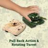 Kid Fun Pull Back Tanks, Army Toys for Imaginative Play, Use Toy Cars with Little Army Men, Toys for Kids, Ages 3 Years view 4