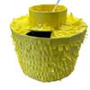 APINATA4U 14" Building Block Themed Party Pinata - Vibrant Yellow Brick Design for a Fun-Filled Celebration! view 3